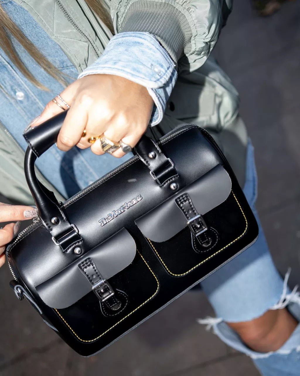 תיק ד"ר מרטינס Top Handle Kiev Leather נשים