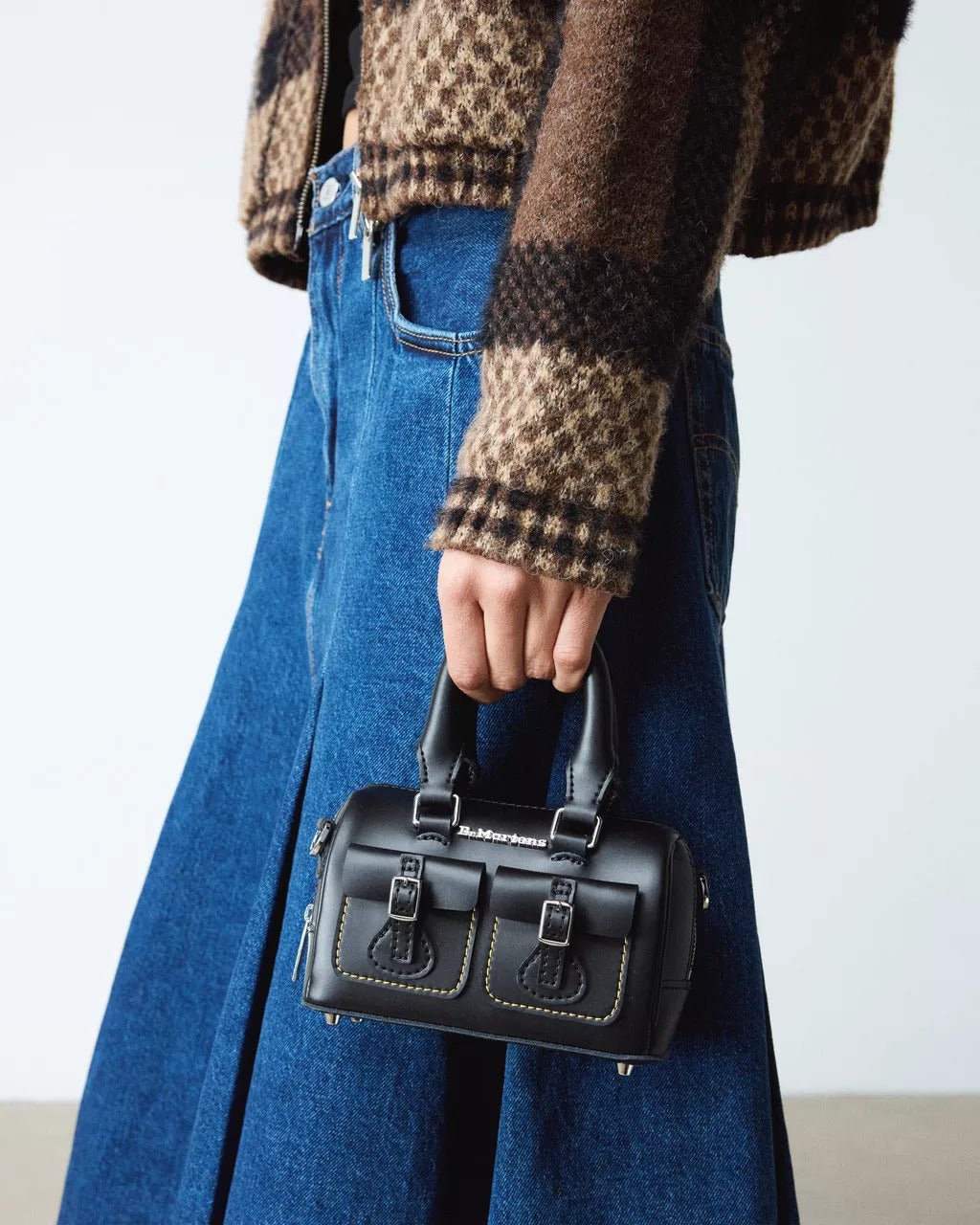 תיק ד"ר מרטינס Mini Top Handle Kiev Leather נשים