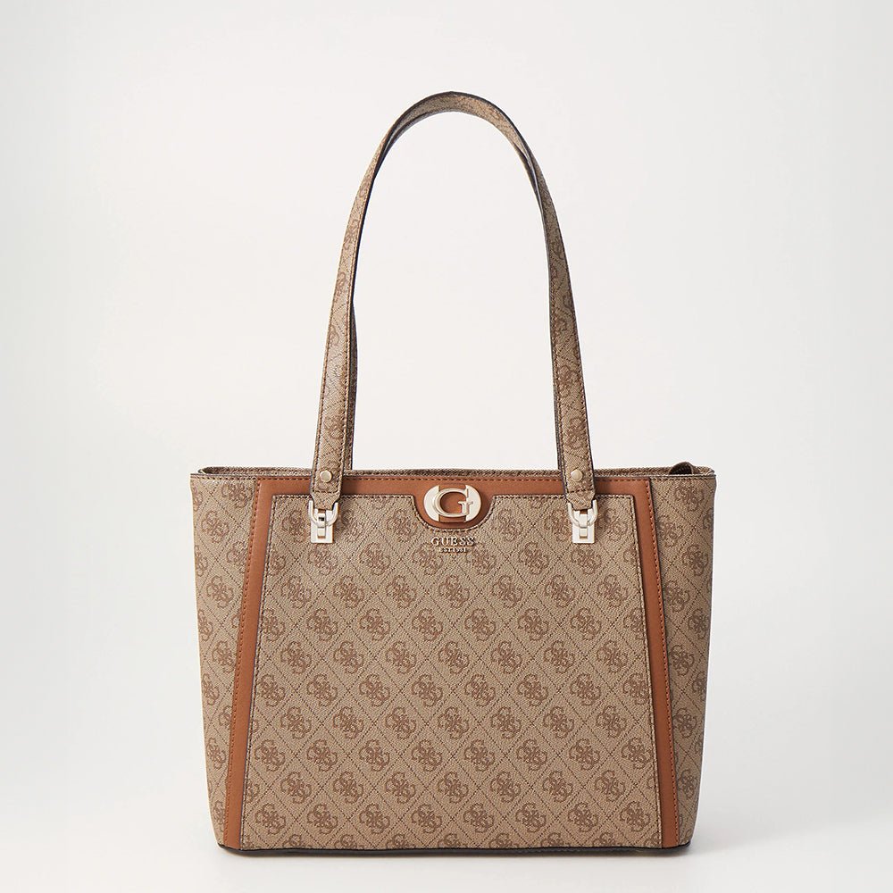 תיק Guess Orlina Logo Noel Tote נשים