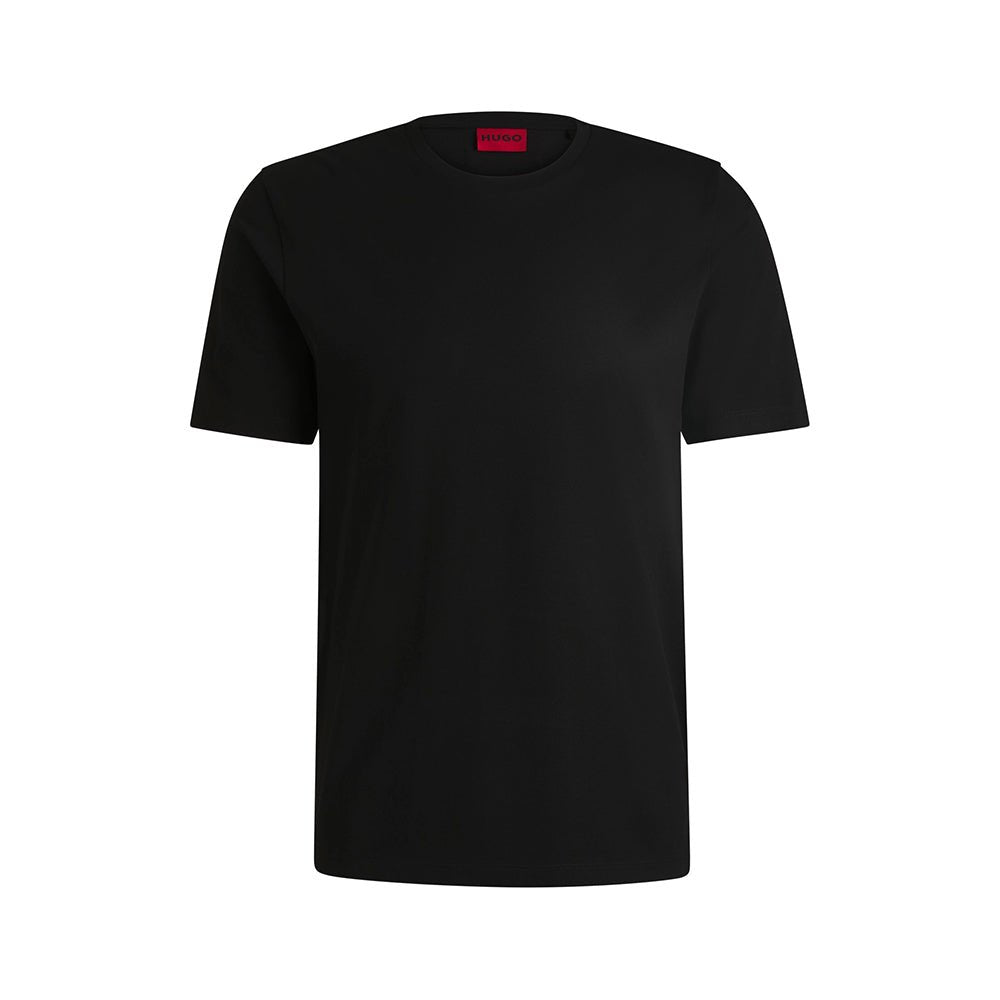 חולצת טישירט קצרה הוגו Mercerised Stretch-Cotton Piqué גברים