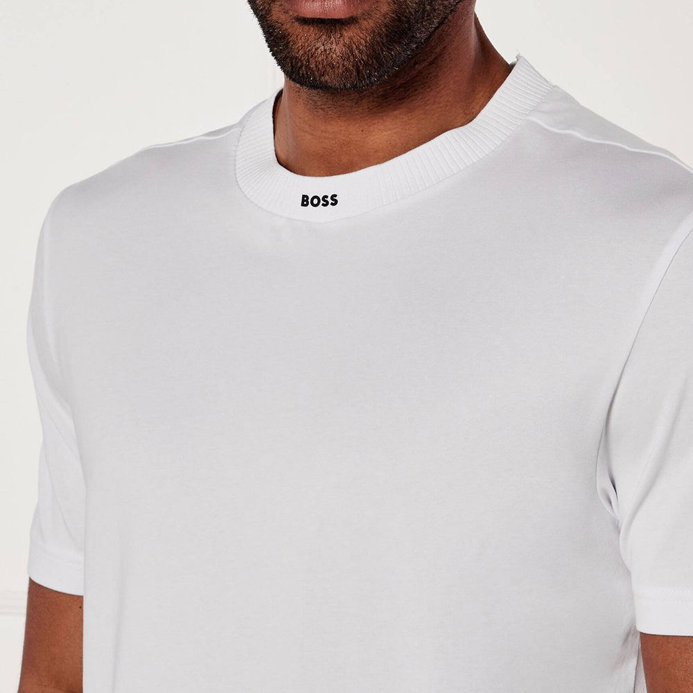 חולצת טישירט קצרה הוגו בוס Logo Collar גברים