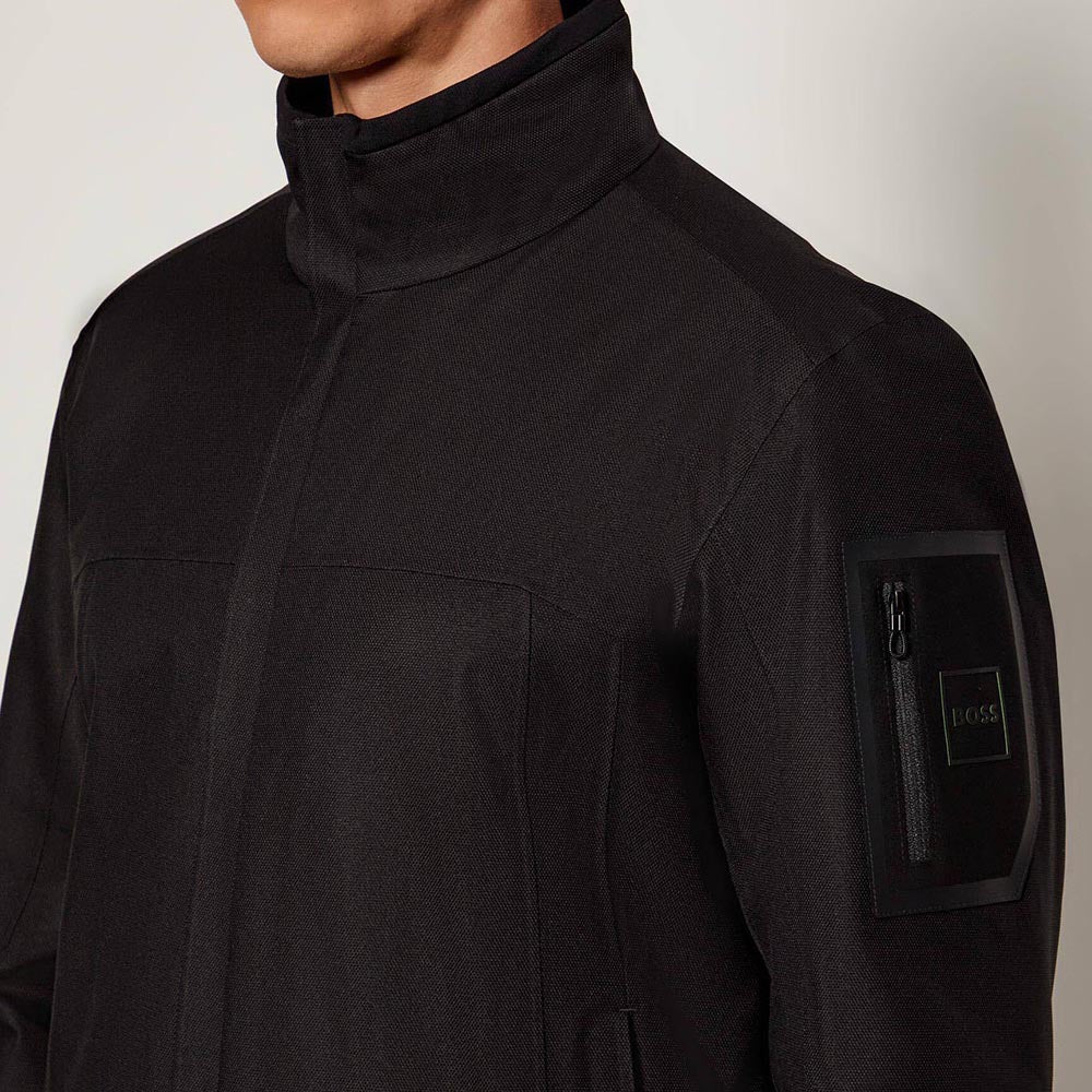 מעיל הוגו בוס Hexatech Bomber גברים