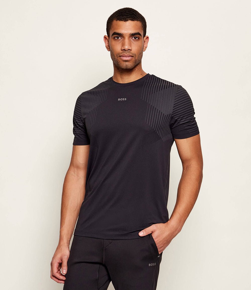 חולצת טישירט קצרה הוגו בוס Reflective Details גברים