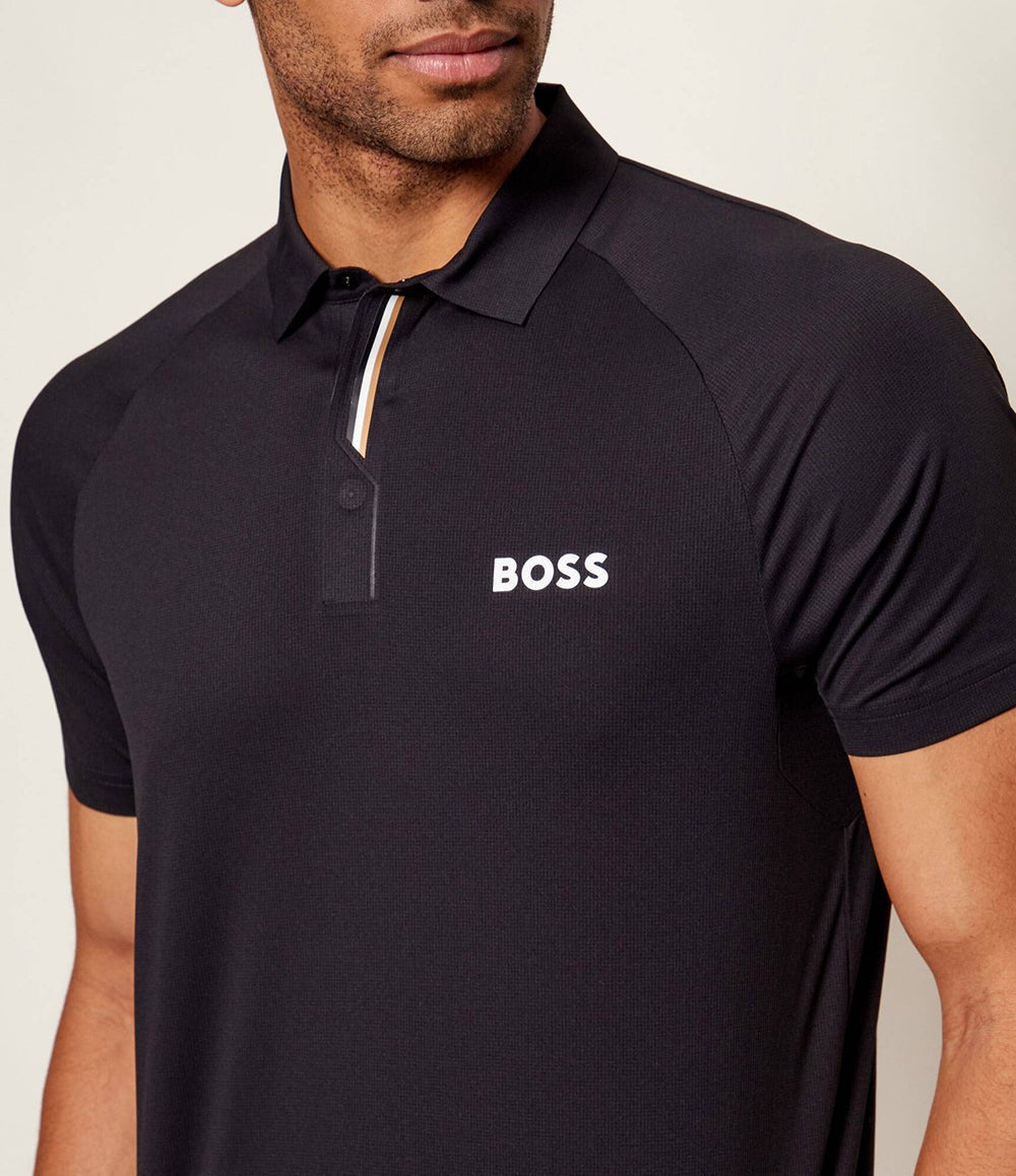 חולצת פולו הוגו בוס Paddytec גברים