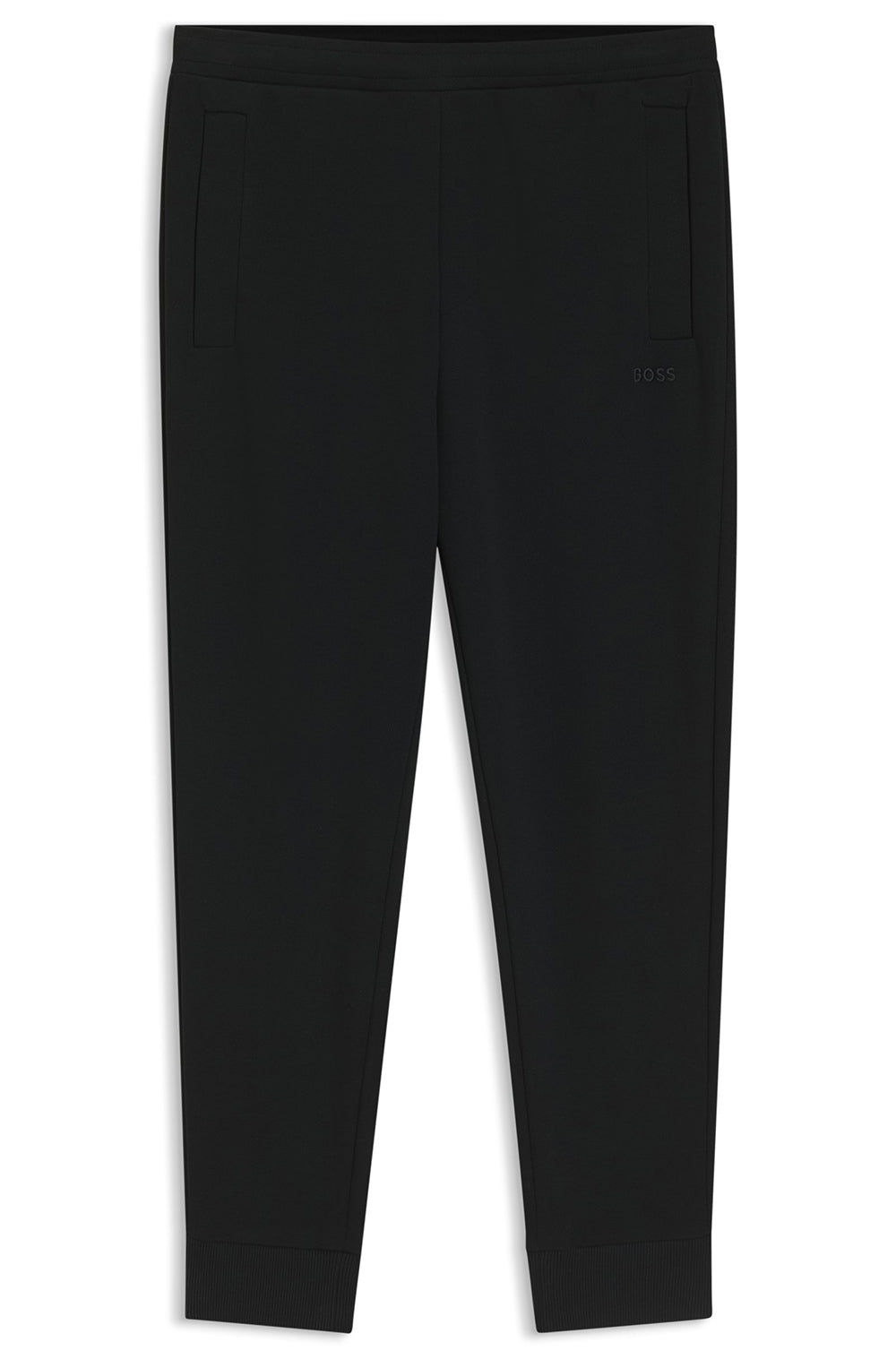 מכנס ארוך הוגו בוס Cotton-Blend Sweatpants With Embroidered Logo גברים