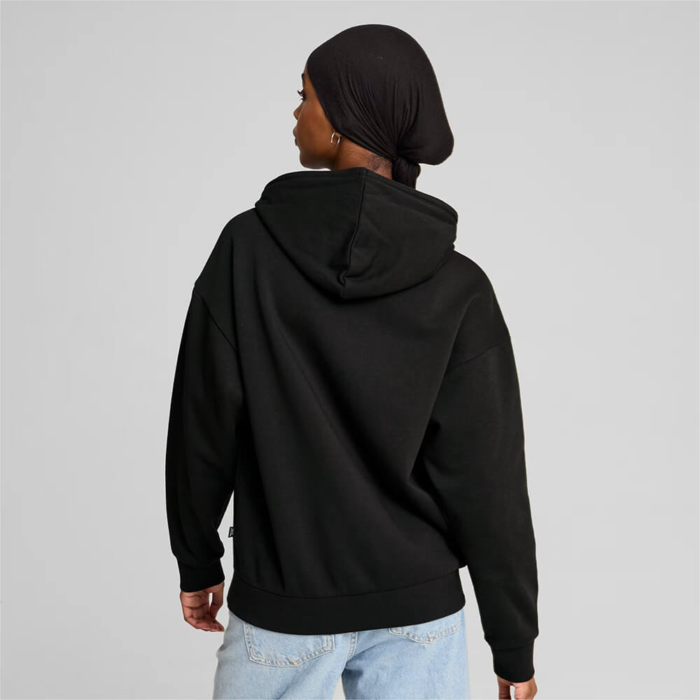 ג'קט קפוצ'ון פומה Ess+ Script Hoodie נשים