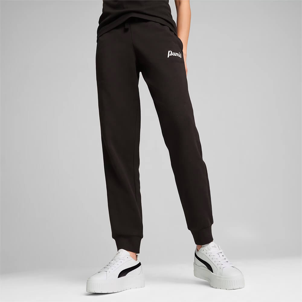 מכנס פומה ארוך Ess+ Script Pants נשים- פלטין