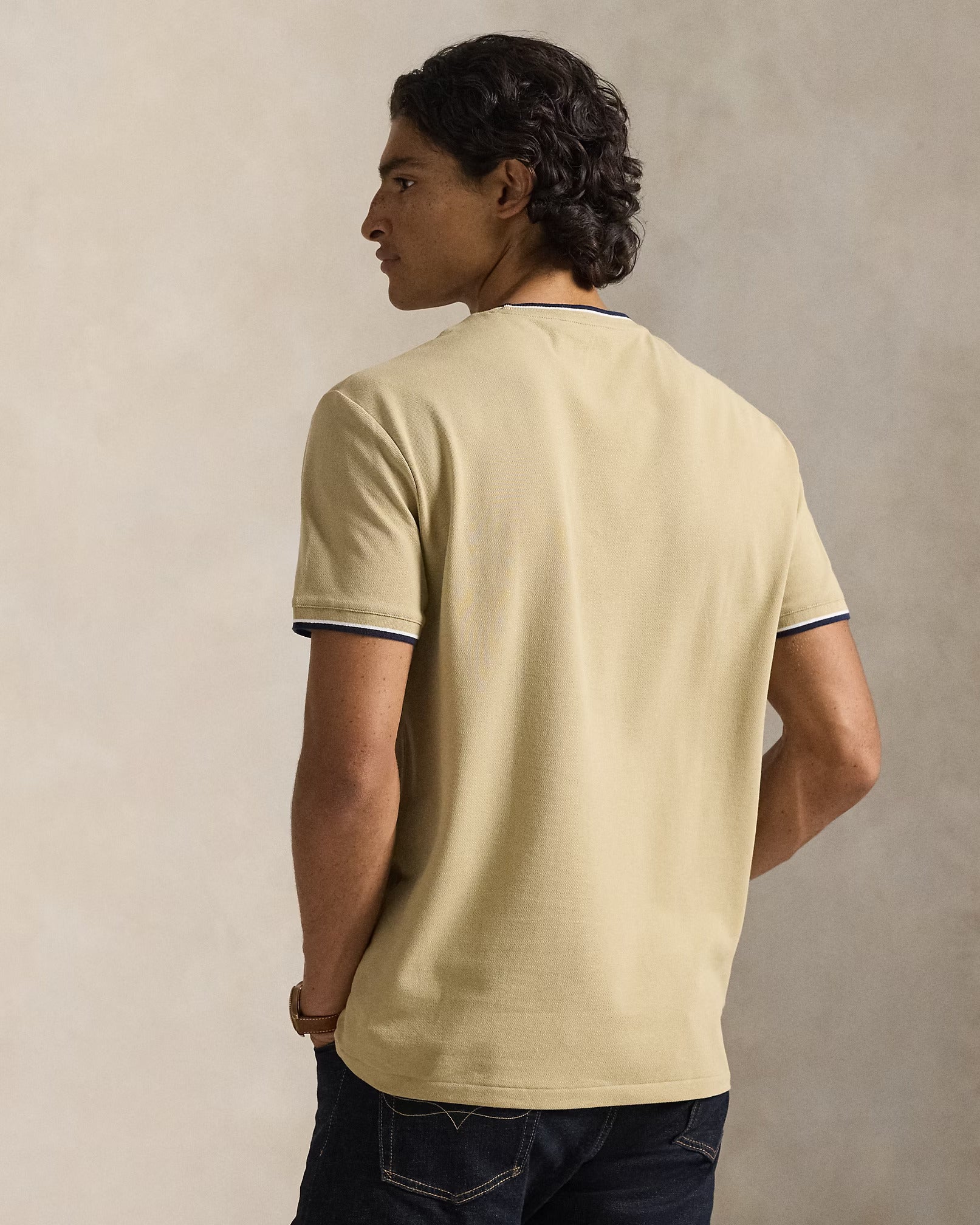 חולצת טישירט קצרה פולו ראלף לורן Classic Fit Stretch גברים