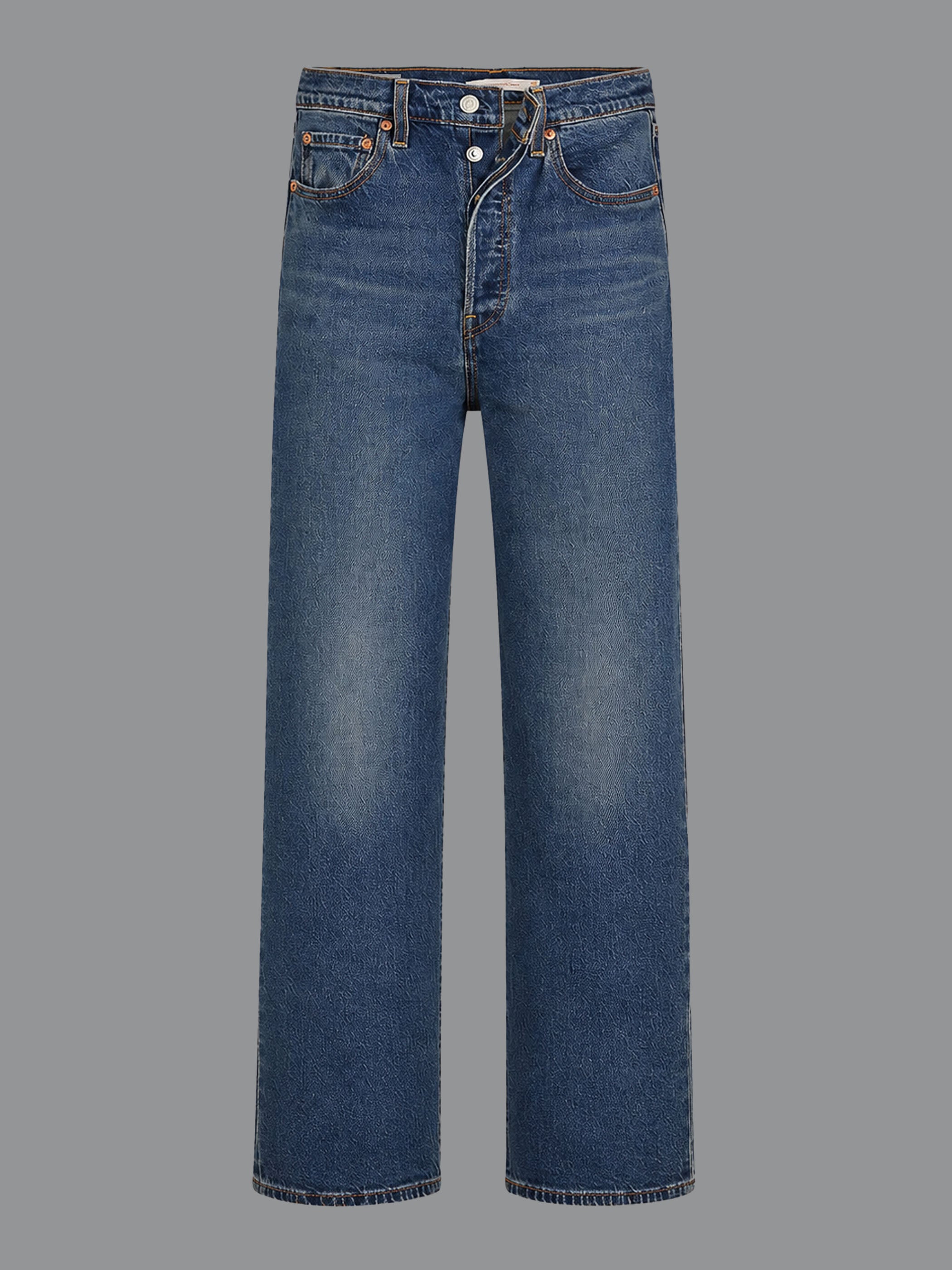 ג'ינס ליוויס Ribcage Straight Ankle Lightweight נשים