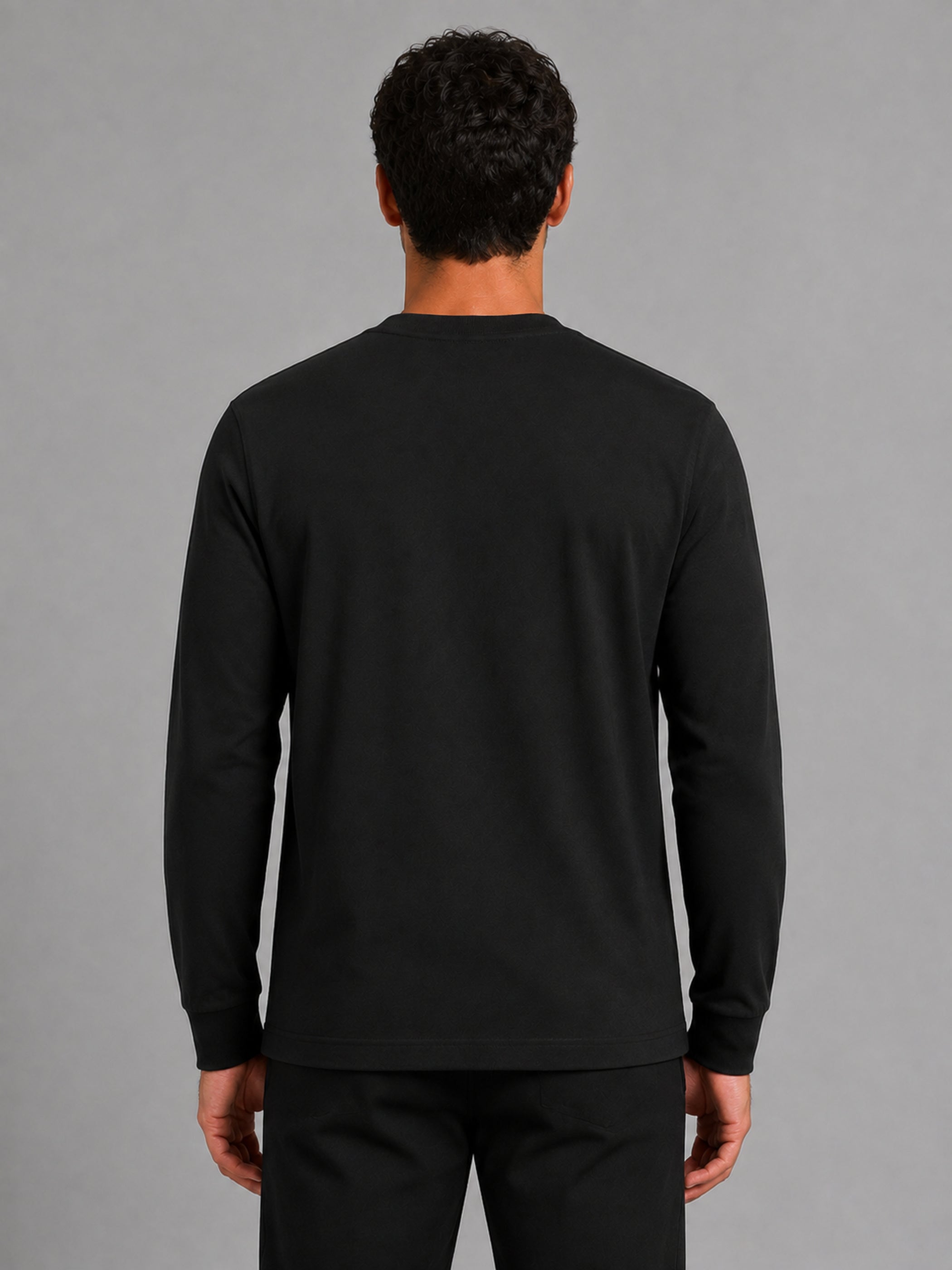 חולצת טישירט ארוכה פול שארק Shoulder Logo גברים