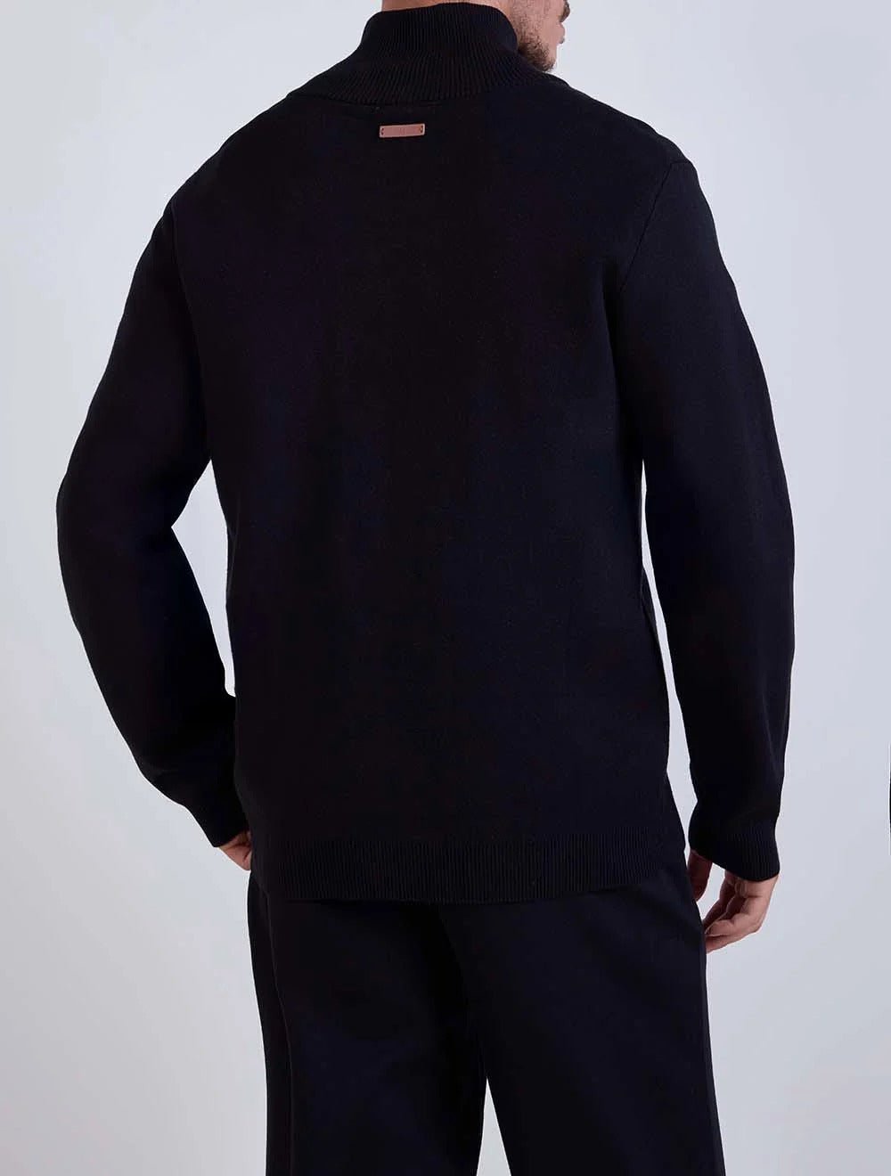 ג'קט באלר Relaxed Fit Full-Zip Knitted גברים - blr-8080257BAM-99-S
