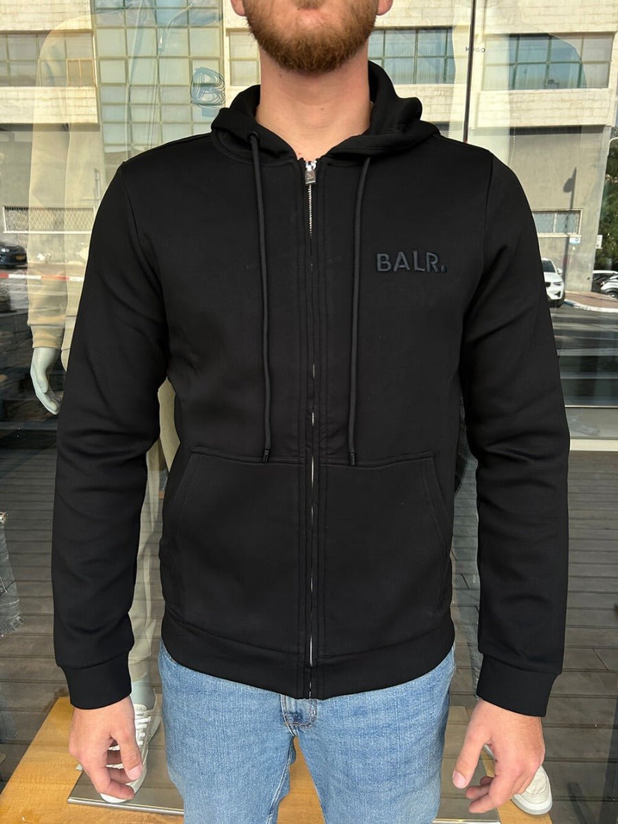 ג'קט קפוצ'ון באלר Embossed Logo גברים