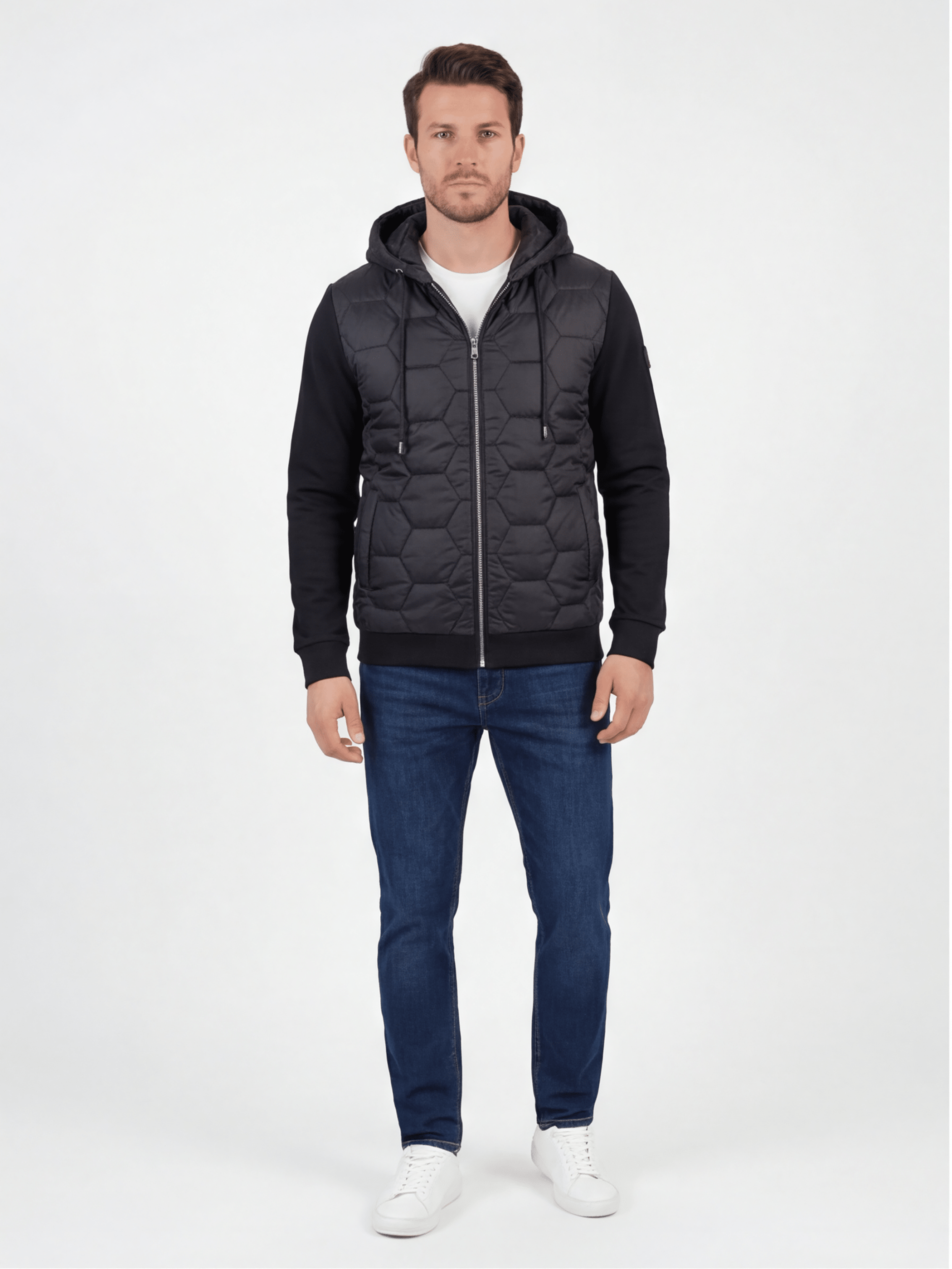 ג'קט באלר All Over Hexagonal גברים