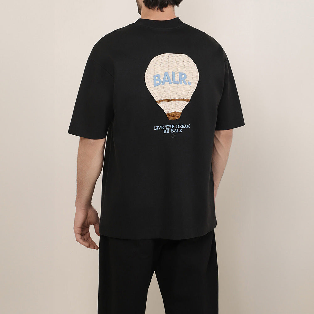 חולצת טישירט קצרה באלר Back Live The Dream גברים