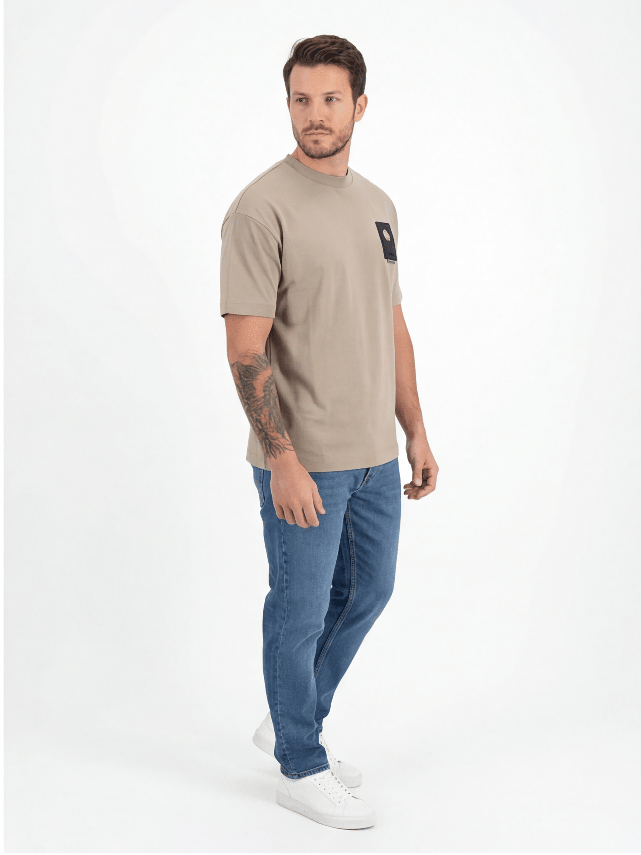 חולצת טישרט קצרה באלר Silicon Square גברים