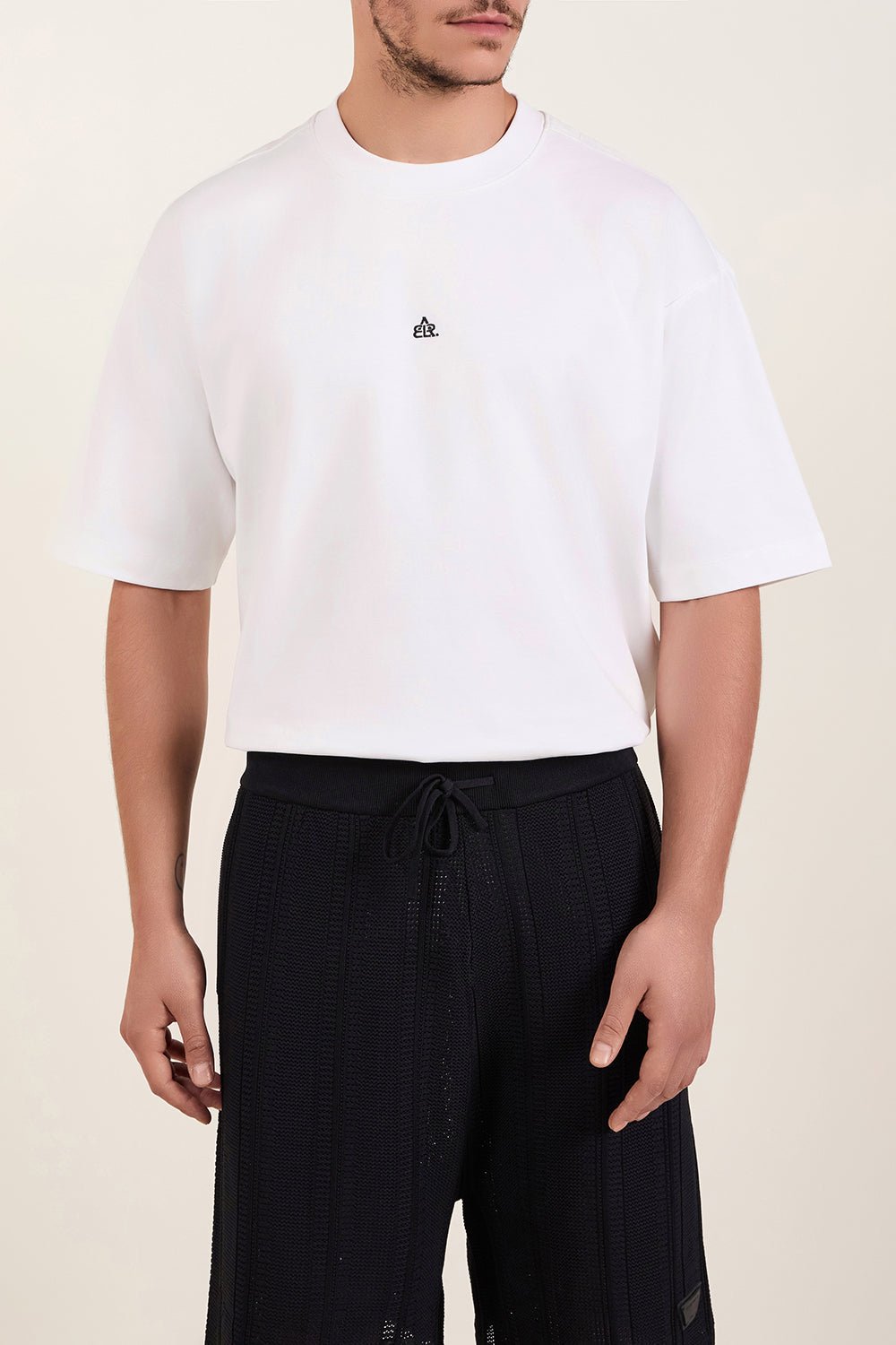 חולצת טישירט קצרה באלר Small Center Logo גברים