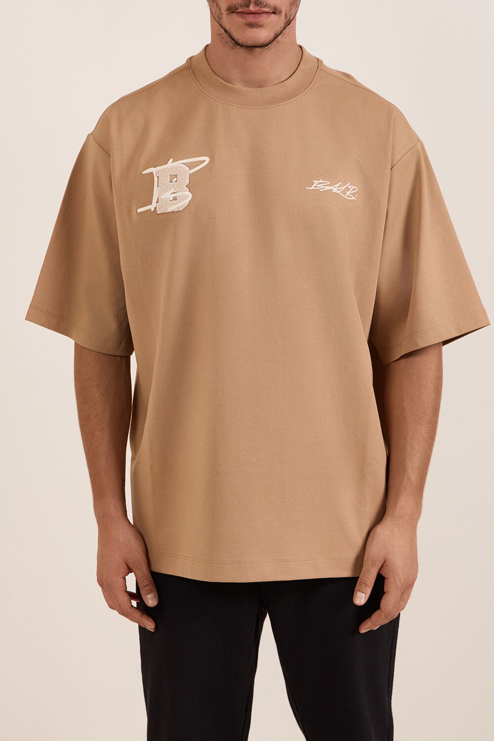 חולצת טישירט קצרה באלר Oversize Back Logo גברים