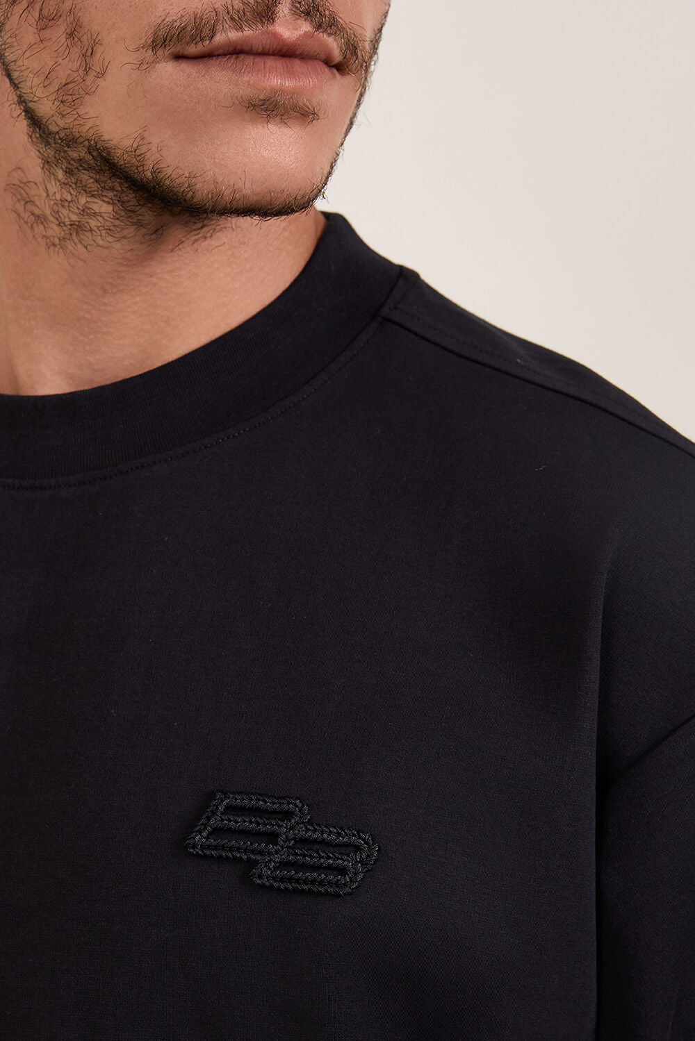 חולצת טישירט קצרה באלר B B Logo גברים