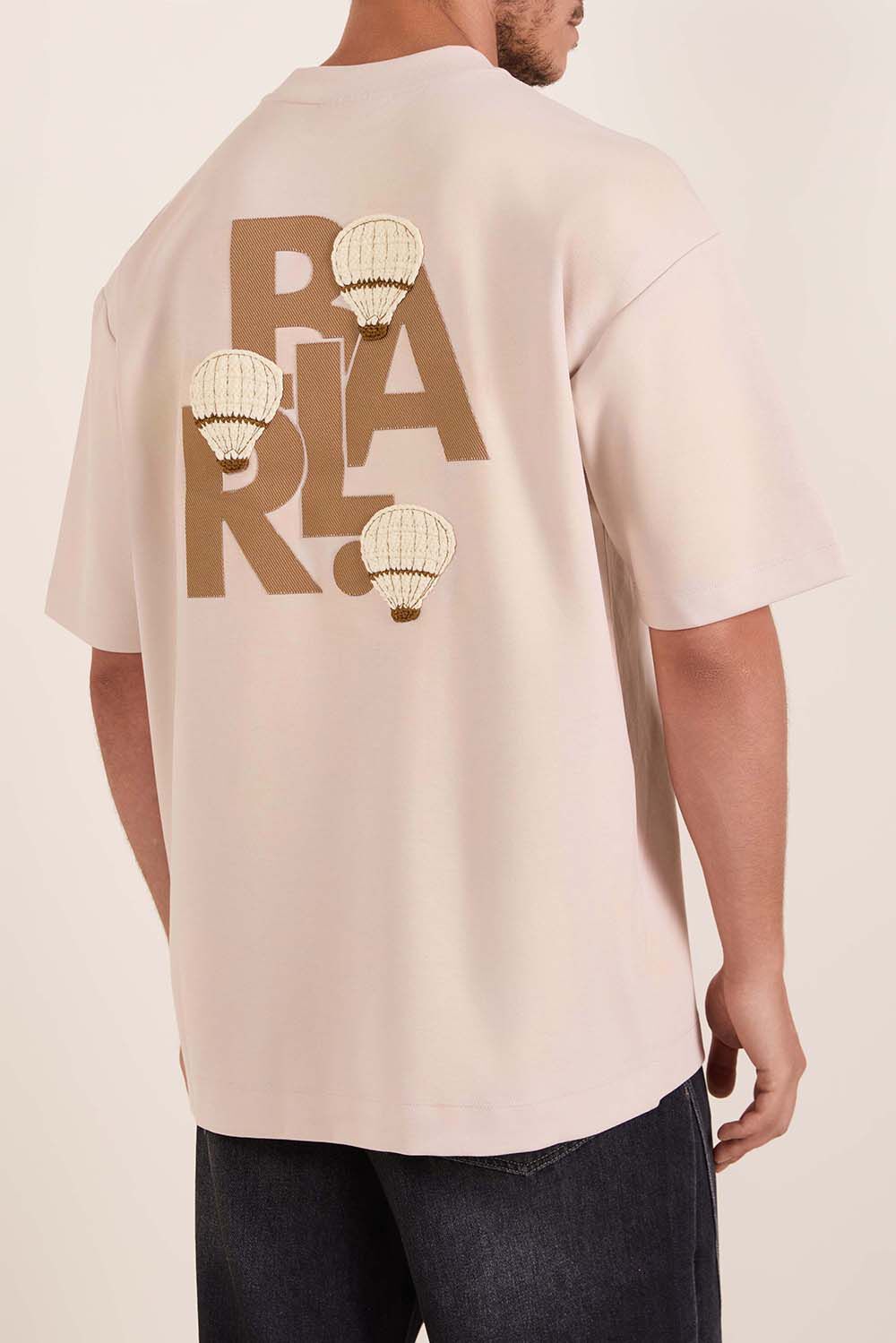 חולצת טישירט קצרה באלר Back Logo גברים