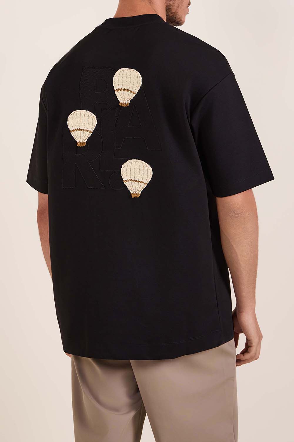 חולצת טישירט קצרה באלר Back Logo גברים