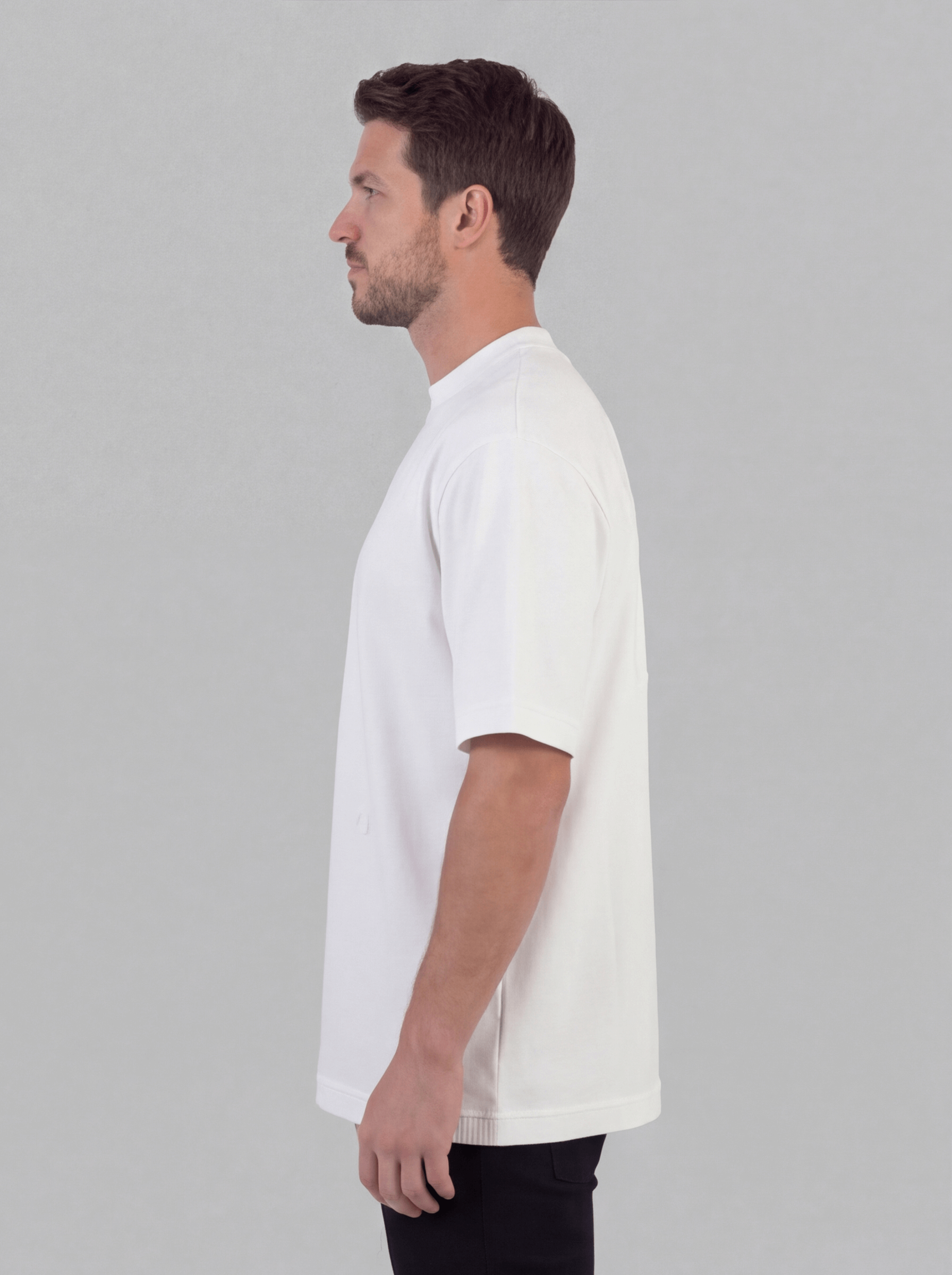 חולצת טישירט קצרה באלר Logo Stitch גברים