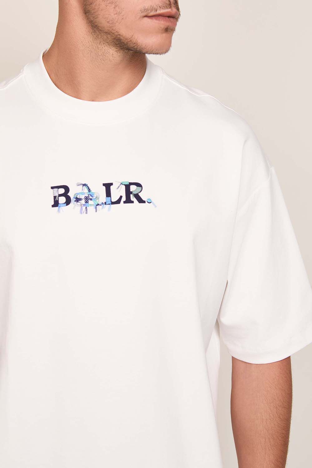 חולצת טישירט קצרה באלר Big Logo גברים