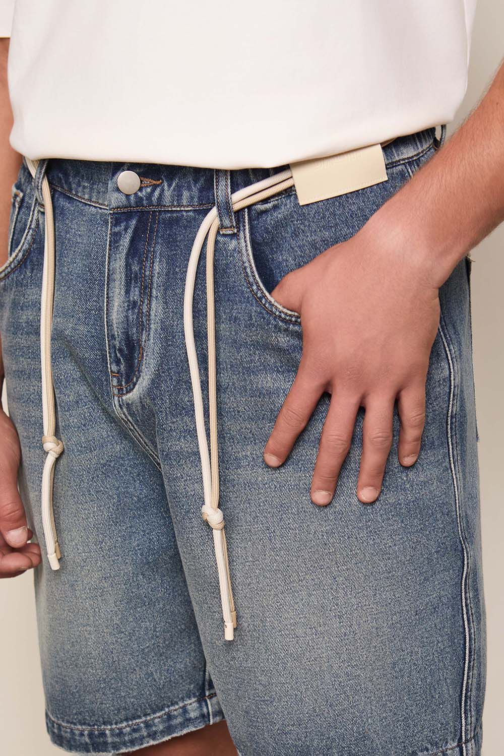 ג'ינס קצר באלר Classic Denim גברים