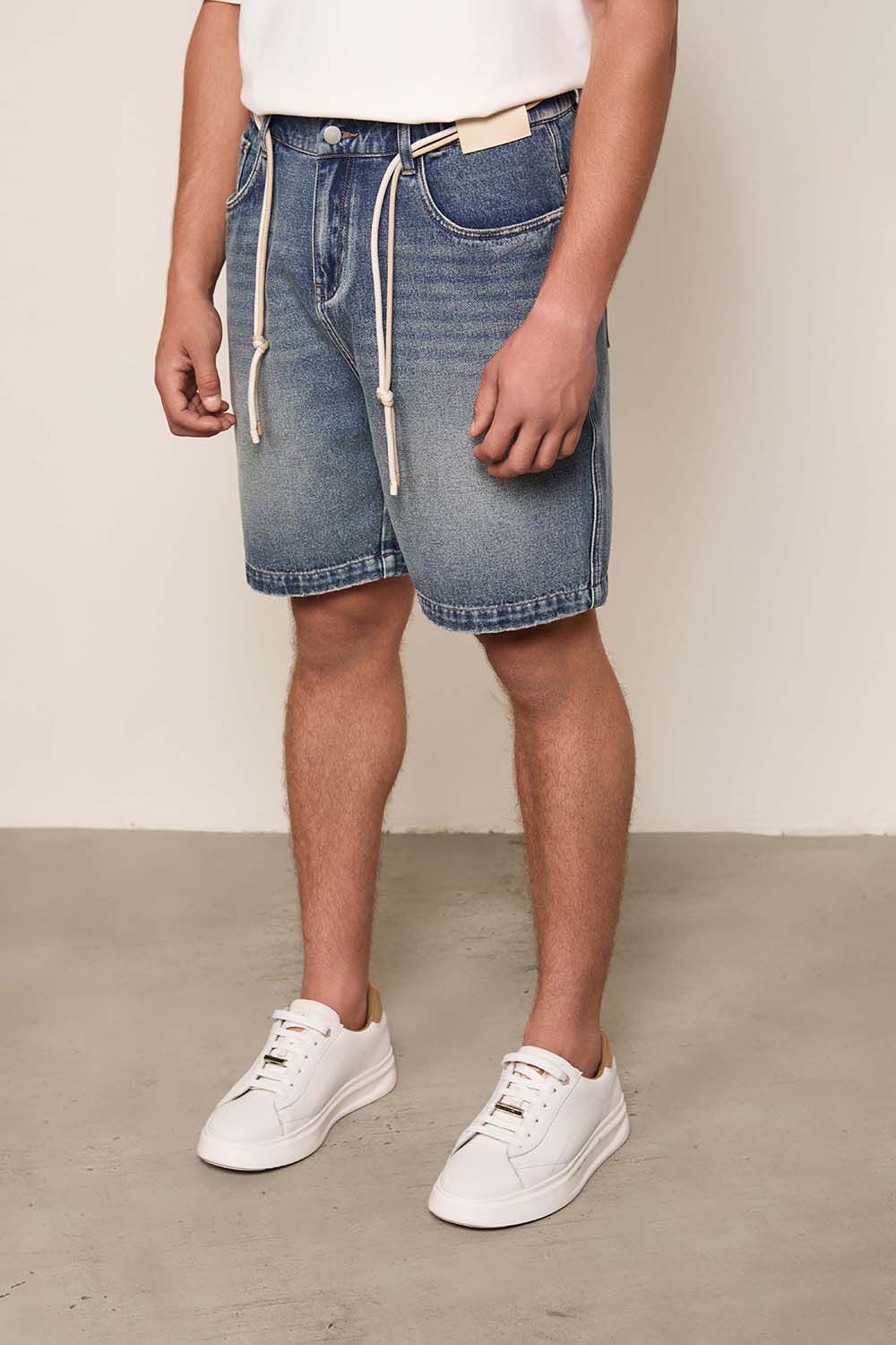 ג'ינס קצר באלר Classic Denim גברים