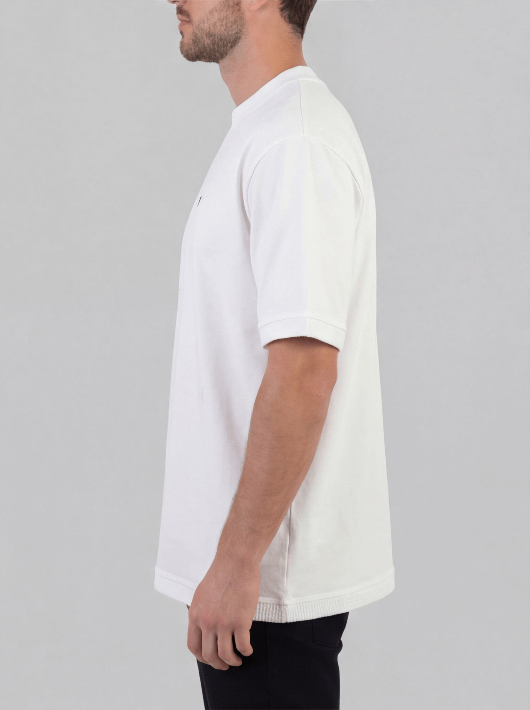 חולצת טישירט קצרה באלר Small Metal Logo Square גברים