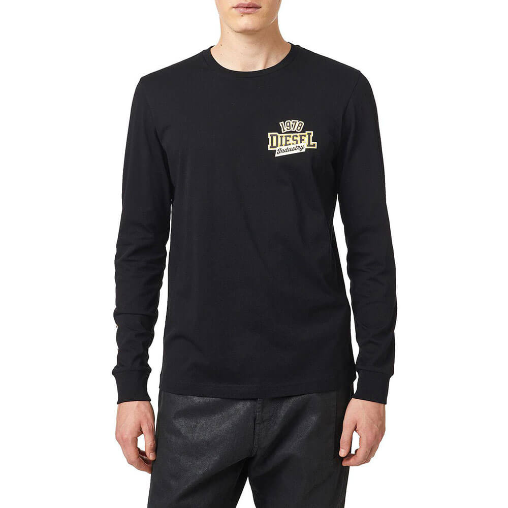 חולצת טישרט דיזל ארוכה Print Blend גברים