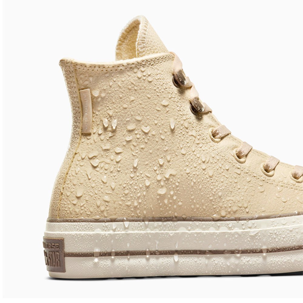 נעלי אולסטאר Chuck Taylor Lift Platform Crinkled Leather נשים