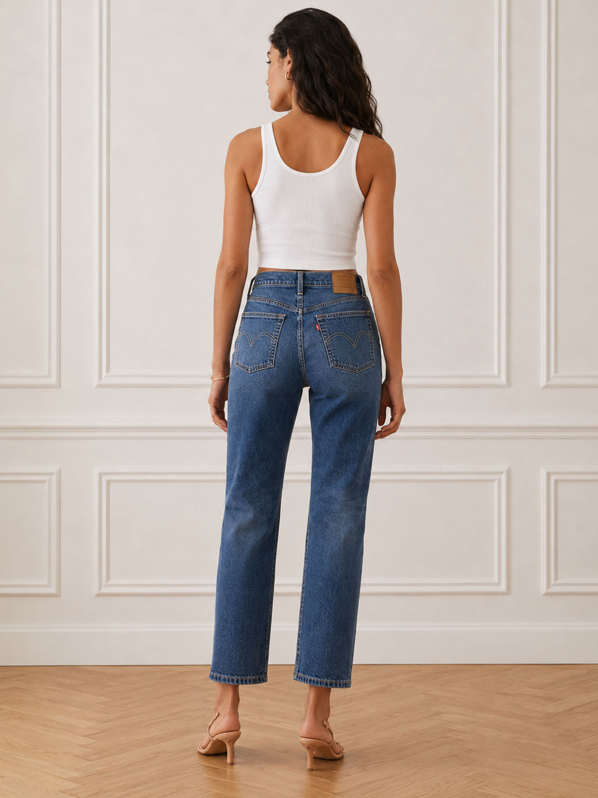 ג'ינס ליוויס 501® Original Cropped Lightweight נשים