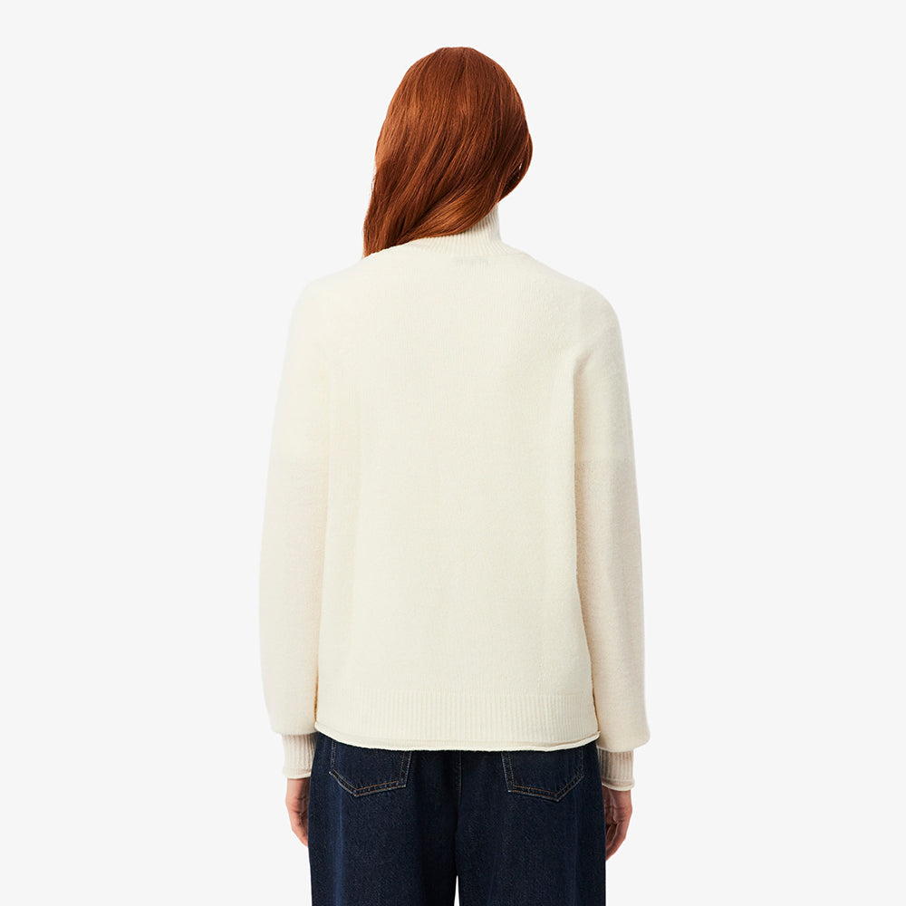 סווטשירט Wool High Neck נשים