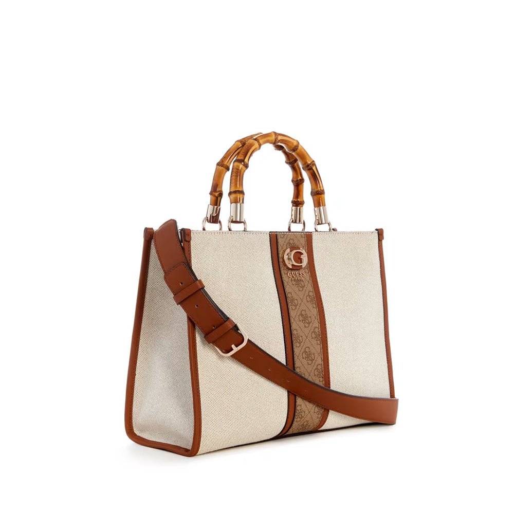 תיק Guess Kerima Bamboo 2 Comp Tote נשים