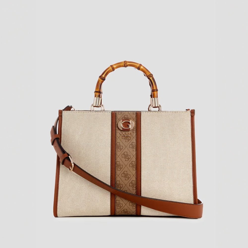 תיק Guess Kerima Bamboo 2 Comp Tote נשים