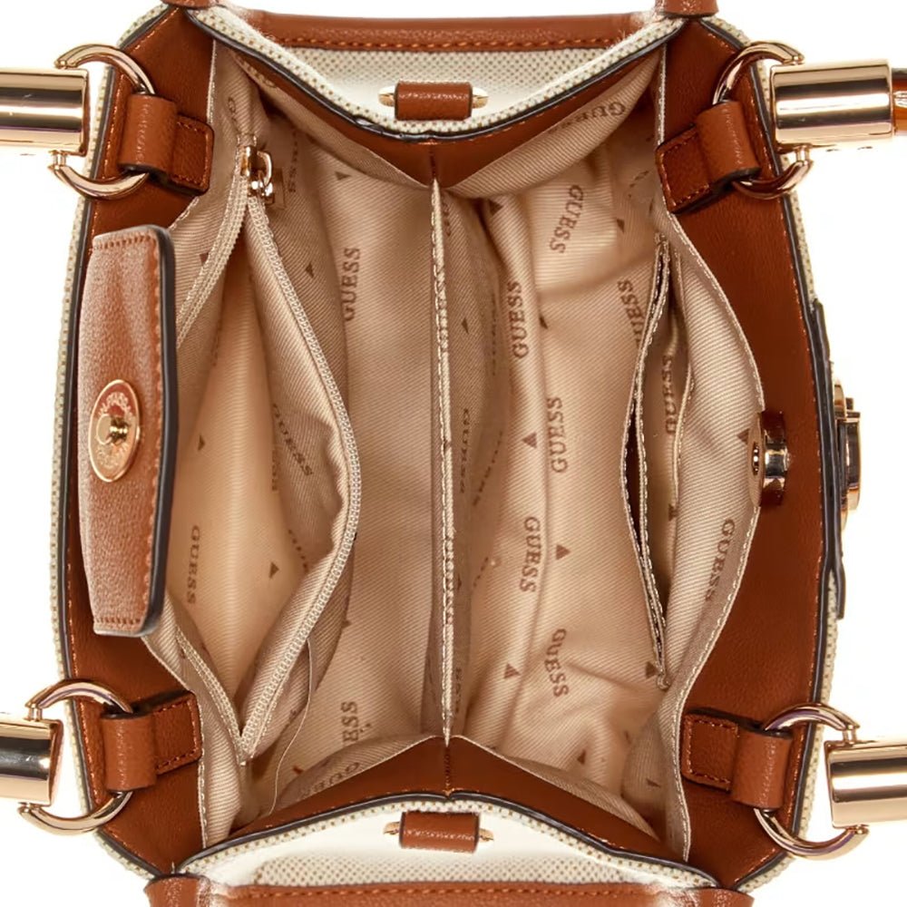 תיק Guess Kerima Bamboo 2 Comp Mini Tote נשים