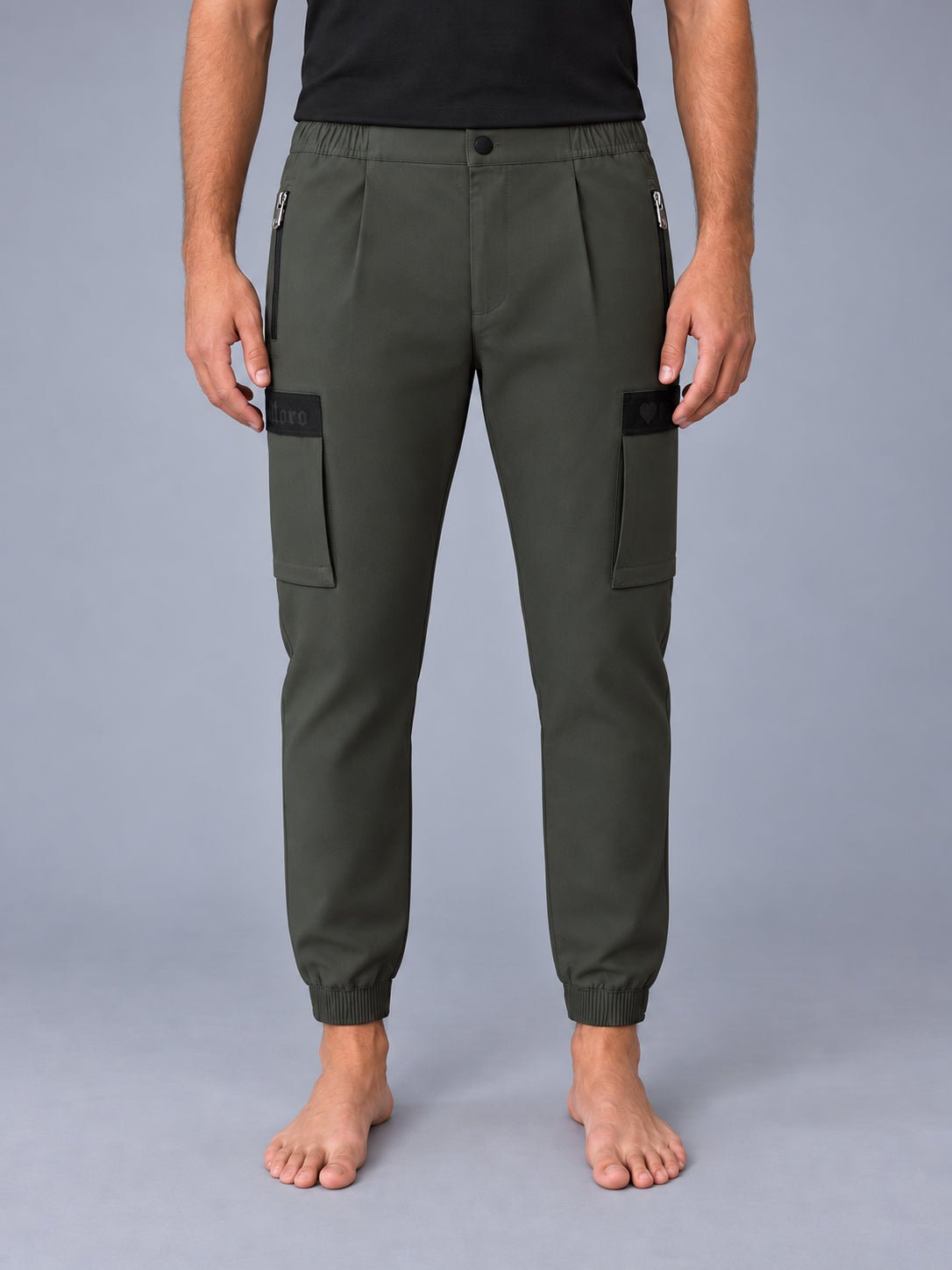 דגמ"ח אלדו מורו Strip Pocket גברים - am-AM24620-002-XS