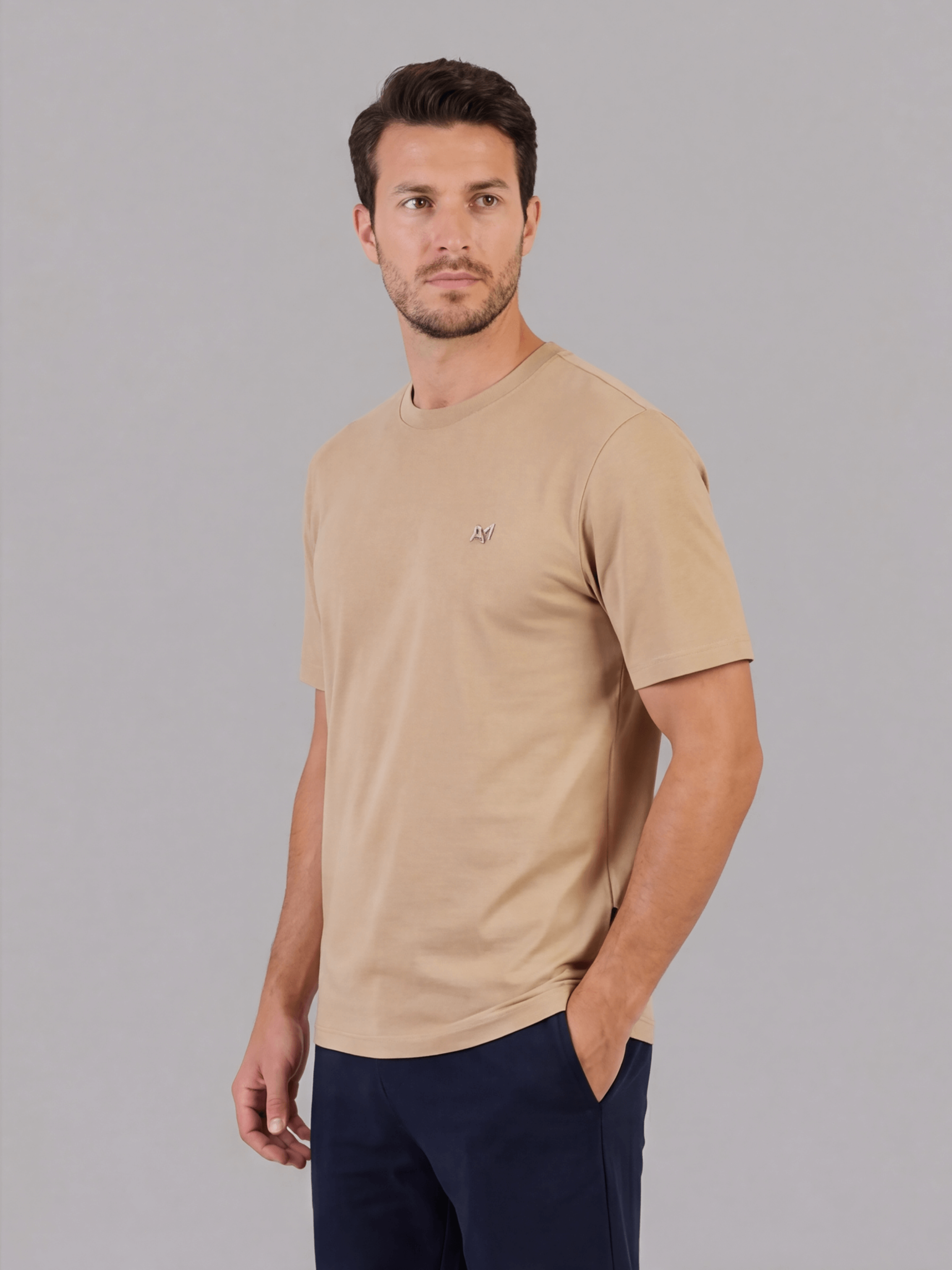 חולצת טישירט קצרה אלדו מורו Metal Logo גברים