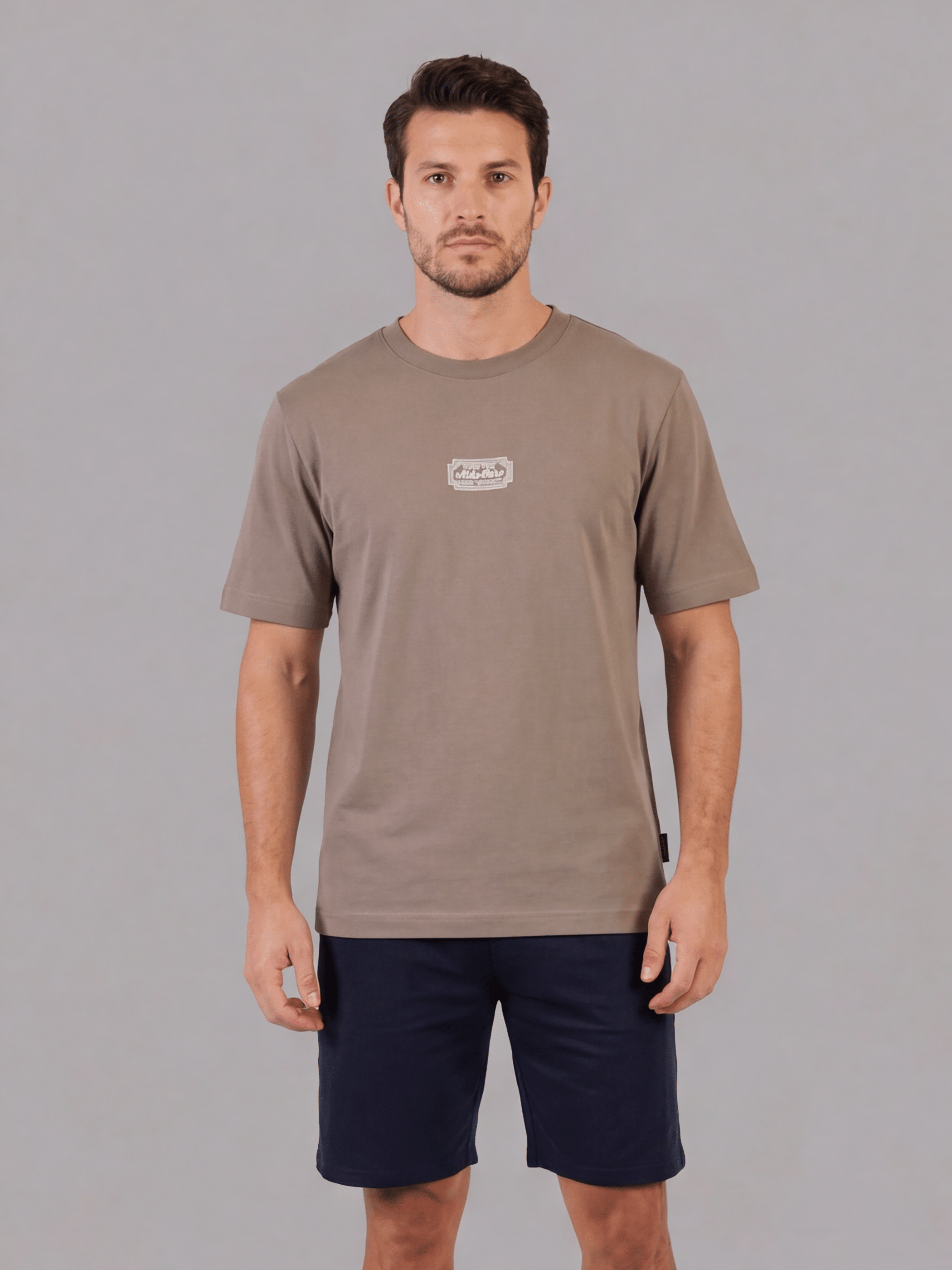 חולצת טישירט קצרה אלדו מורו Back Print גברים