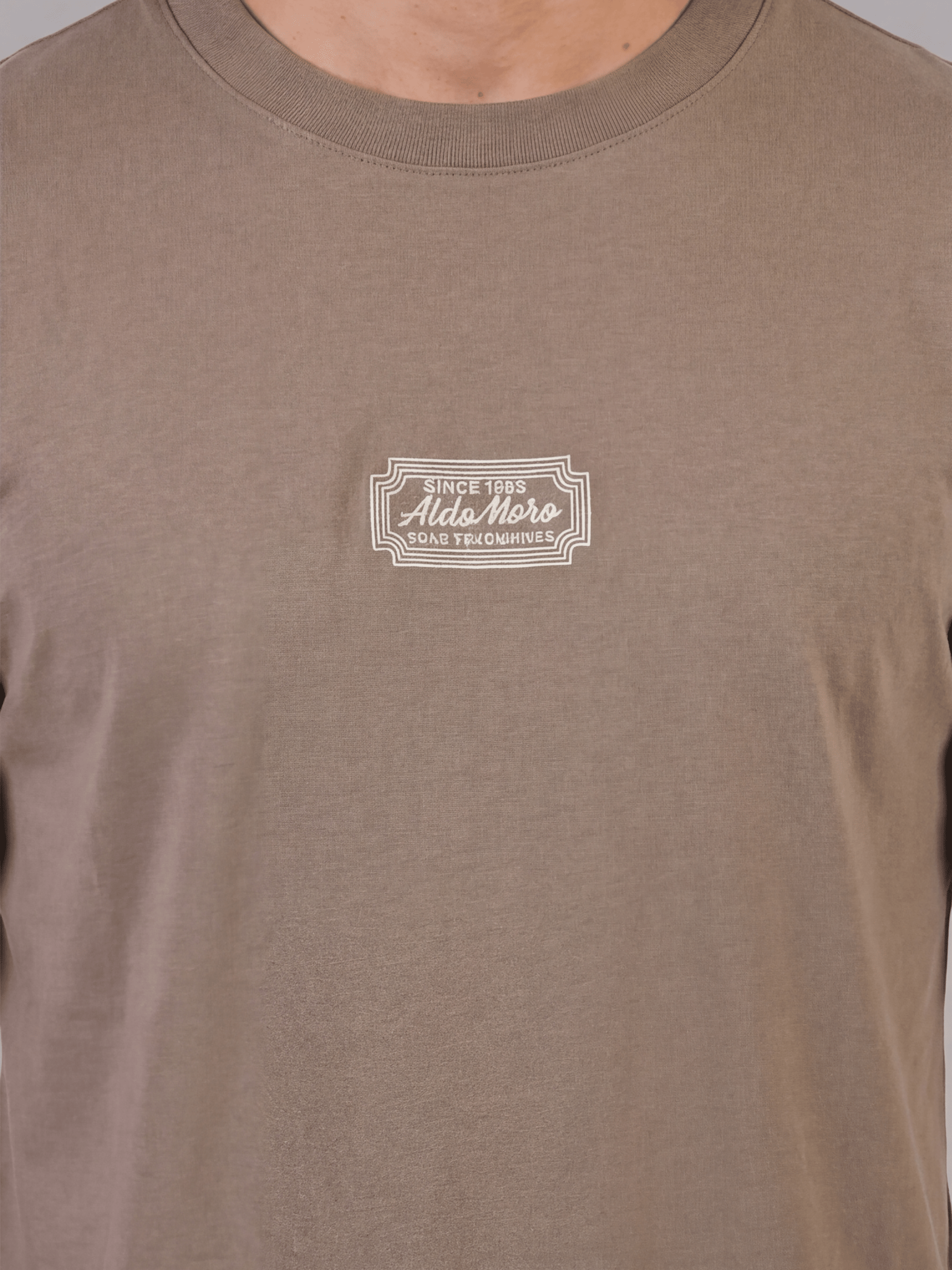 חולצת טישירט קצרה אלדו מורו Back Print גברים