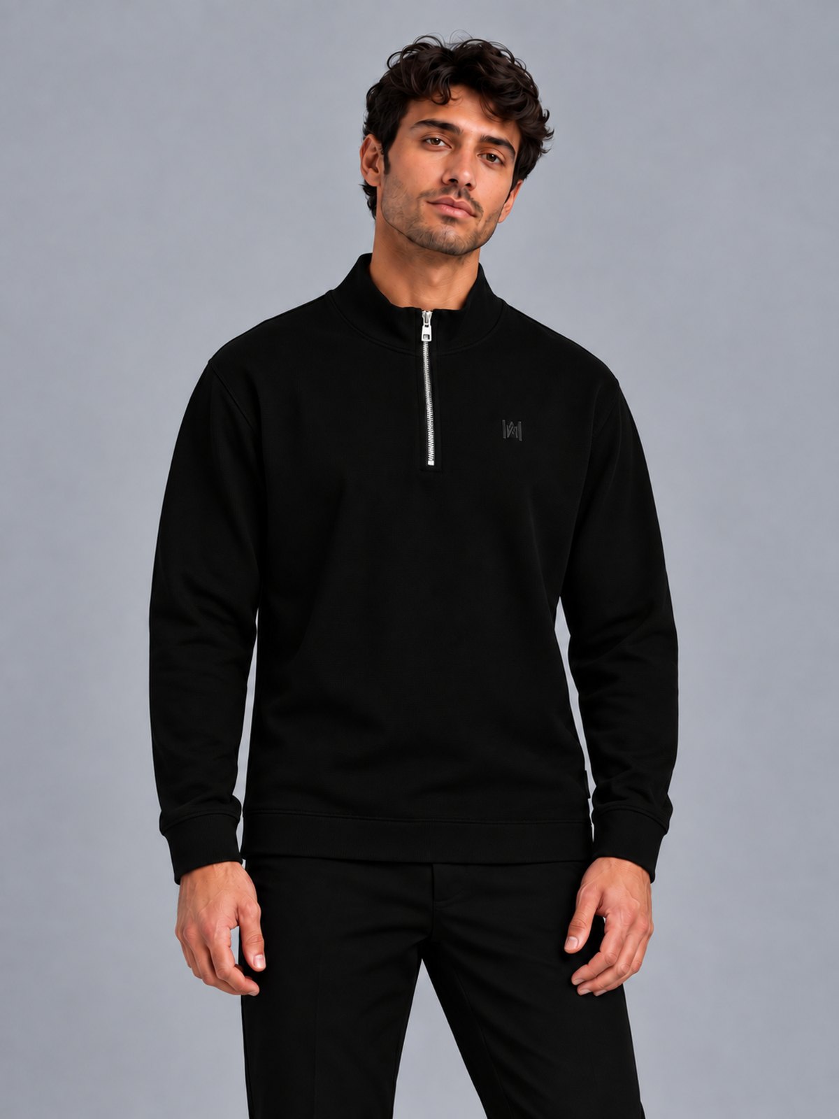 סווטשירט אלדו מורו Half Zip גברים