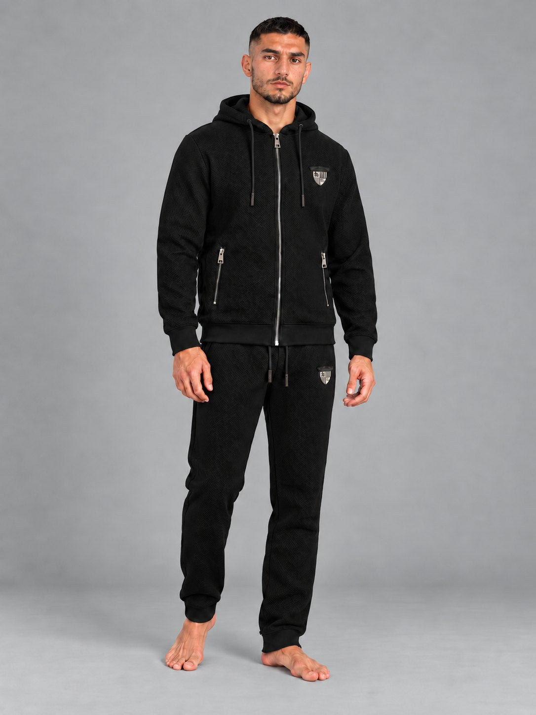 חליפת אלדו מורו Jacquard Tape Zipper גברים