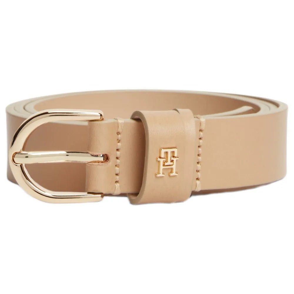 חגורה טומי הילפיגר Essential TH Monogram Leather נשים