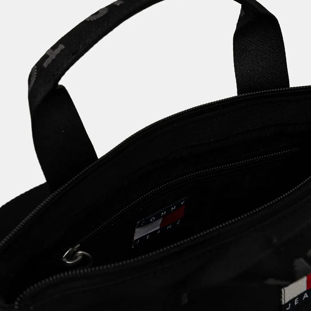 תיק טומי הילפיגר Essential Repeat Logo Crossbody Tote נשים