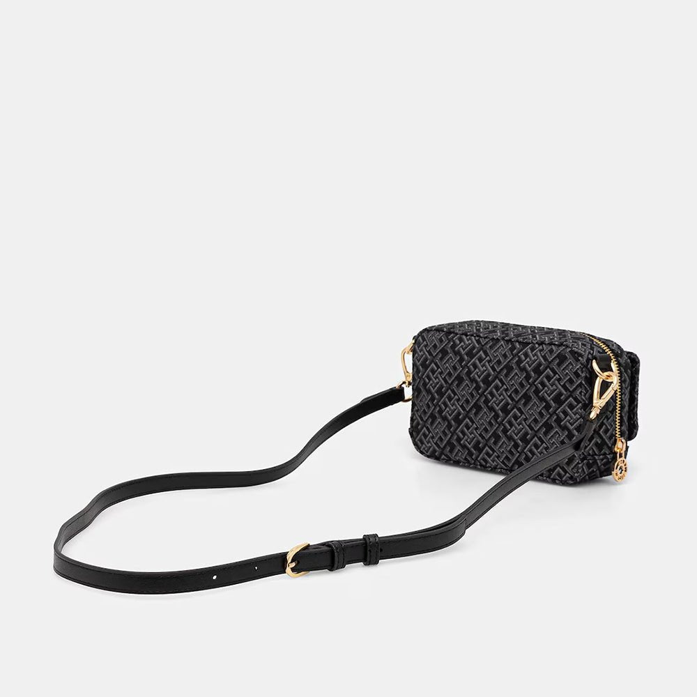 תיק טומי הילפיגר Icon Camera Jacquard נשים