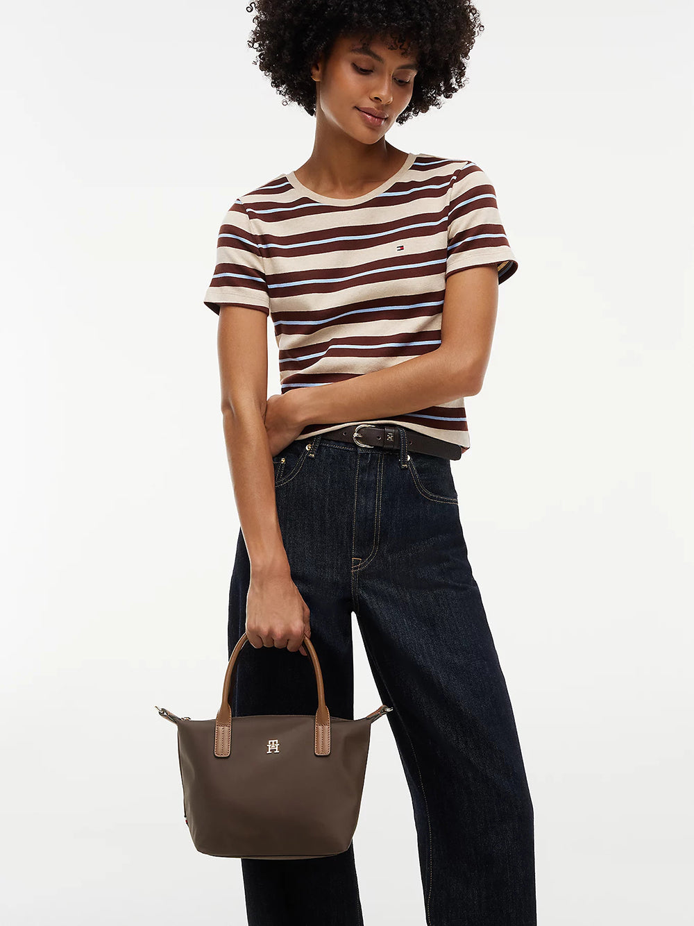 תיק טומי הילפיגר Popette Crossbody Tote נשים