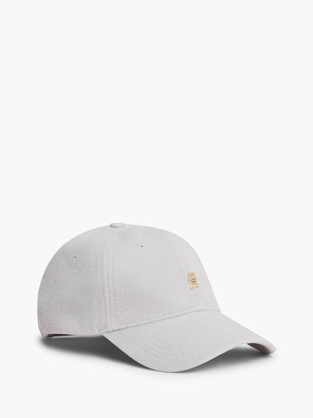 כובע טומי הילפיגר Monogram Pure Wool Baseball נשים