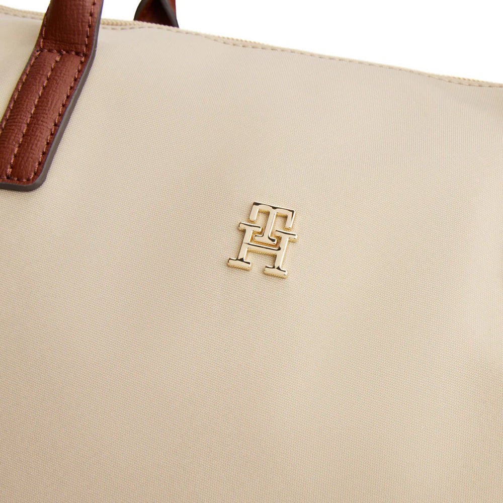 תיק טומי הילפיגר Monogram Plaque Tote נשים