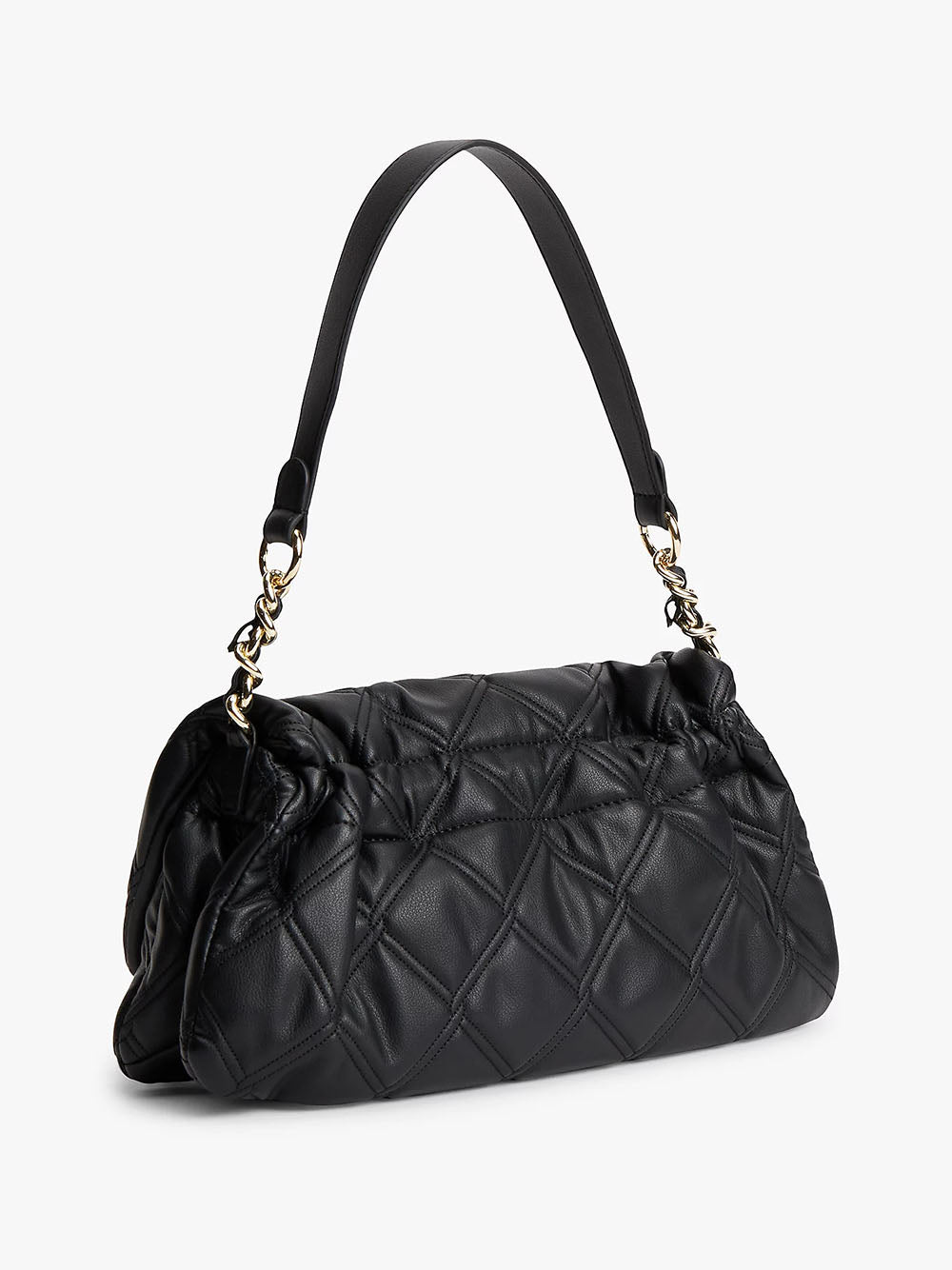 תיק טומי הילפיגר Quilted TH Monogram Shoulder נשים