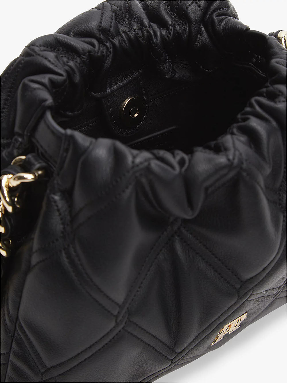תיק טומי הילפיגר Quilted Chain TH Monogram Crossbody נשים